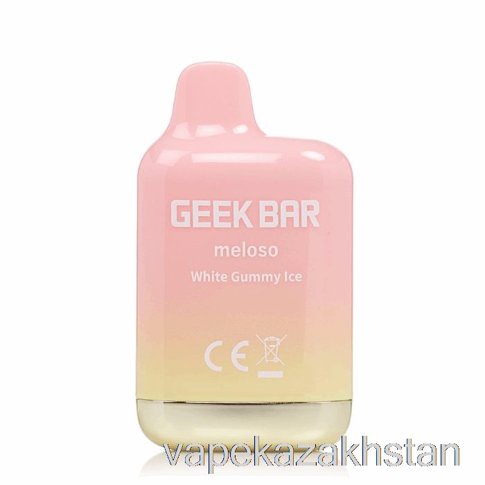 Vape Kazakhstan Geek Bar Meloso MINI 1500 Disposable White Gummy Ice